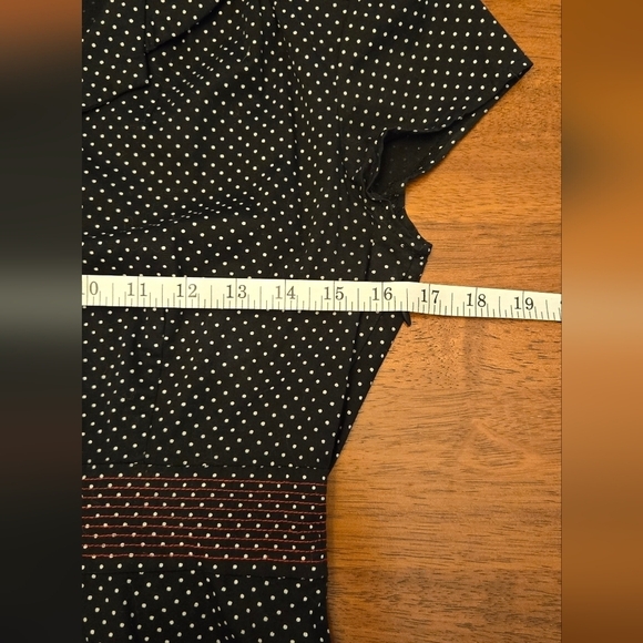 Ruby Rox / Pin Up Polka Dot Dress / Size 9 Juniors - Picture 4 of 10